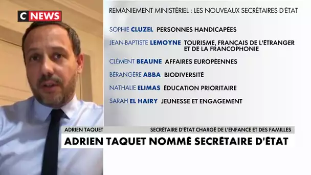 Adrien Taquet : «L’idée n’est pas de faire des surprises ou pas, l’idée est d’être au travail»