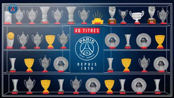 🏆 40TH TROPHY FOR PARIS SAINT-GERMAIN 🏆