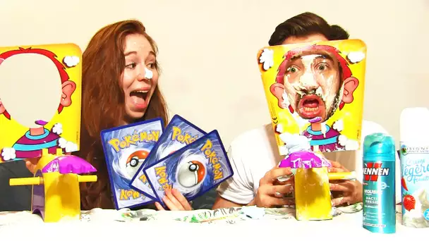 PIE FACE CHALLENGE PRANK POKEMON !! Une EXPLOSION DE CHANTILLY !