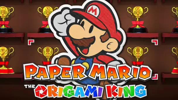 ON GALÈRE POUR CES TROPHÉES ! 100% PAPER MARIO : THE ORIGAMI KING EPISODE 20 NINTENDO SWITCH