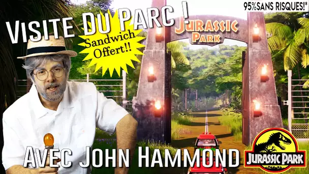 Jurassic Tour avec John Hammond !