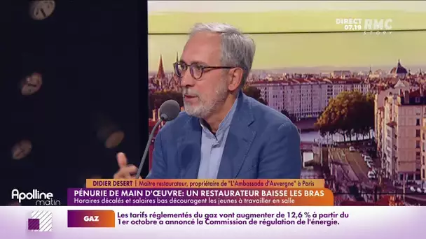 Didier Désert : "Il y a eu un désenchantement avec le Covid au niveau des horaires"