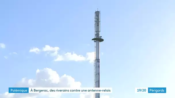 Bergerac : l'apparition soudaine d'une antenne-relais suscite la colère des riverains