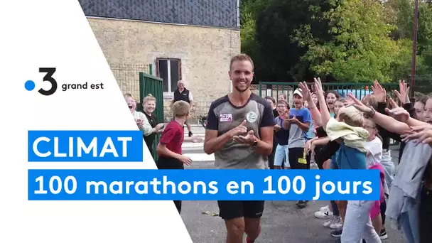 Climat : il court 100 marathons en 100 jours pour sensibiliser à l'écologie dans les écoles