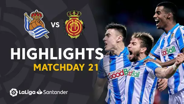 Highlights Real Sociedad vs RCD Mallorca (3-0)