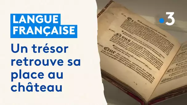 L'ordonnance de Villers-Cotterêts retrouve sa place à la Cité internationale de la langue française