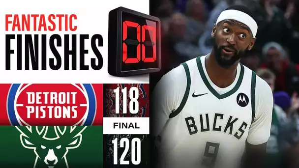 Final 3:10 WILD ENDING Pistons vs Bucks | November 8, 2023