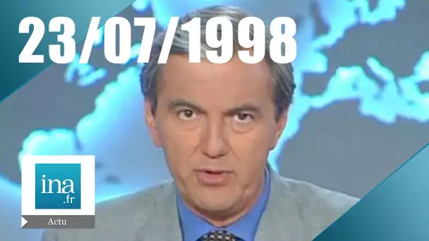 20h France 2 du 23 juillet 1998 : Naufrage d'un voilier à Perros-Guirec | Archive INA