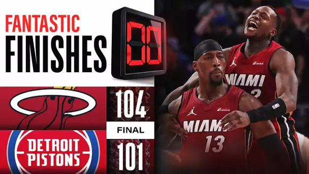Final 5:43 INSANE ENDING Heat vs Pistons 🚨 | March 17, 2024