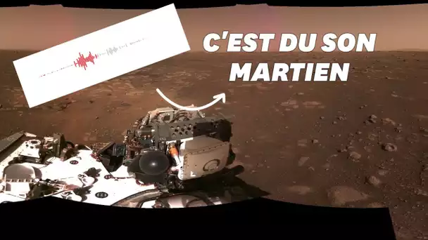 Le son de Mars diffusé par la Nasa pour la première fois