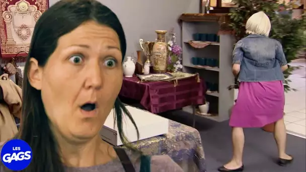 Elle court vite pour une femme enceinte... | Juste Pour Rire Les Gags