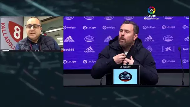 Rueda de prensa Real Valladolid CF vs SD Huesca