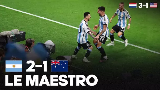 😨 PAS RASSURANT… L’Argentine se fait peur contre l’Australie (2-1) et jouera les Pays-Bas en 1/4 !