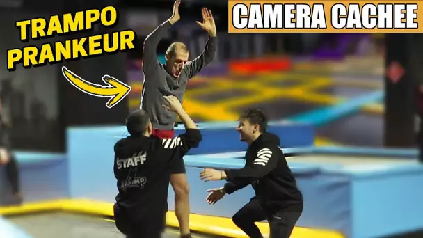 PRANK : on piège un TRAMPOLINE PARK !