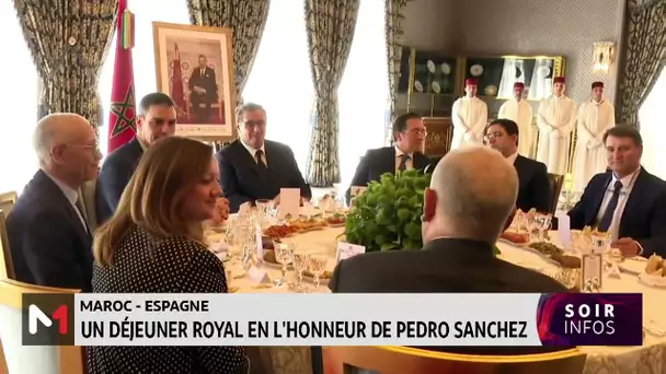 Maroc-Espagne : Un déjeuner royal en l´honneur de Pedro Sanchez
