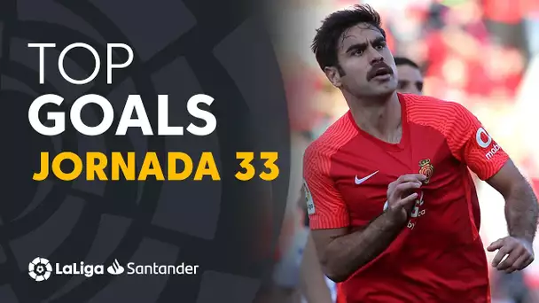 LaLiga TOP 5 Goles Jornada 33 LaLiga Santander 2021/2022