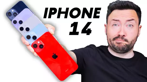 Le problème de l'iPhone 14 vs 14 Pro vs 13 !