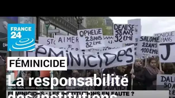 Féminicides en France : les institutions en faute ? • FRANCE 24