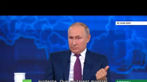 «C’est une provocation» : Poutine commente l’incident en mer Noire