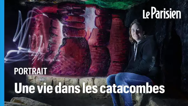 Dans les catacombes interdites de Paris avec Misti, "artiste, autiste, anarchiste"