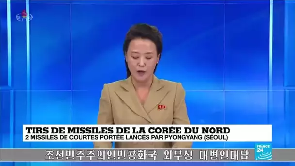 La Corée du Nord aurait tiré deux missiles de courte portée selon l'armée sud-coréenne