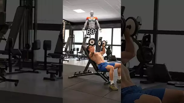Incline bench difference !! 😱