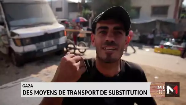 Gaza : Des moyens de transport de substitution