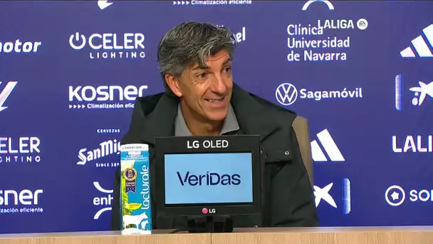 Rueda de prensa CA Osasuna vs Real Sociedad