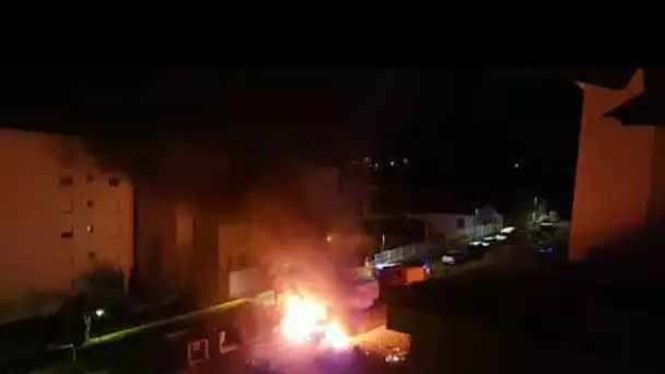 voiture incendiée à Bastia