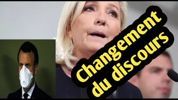 Marine Le Pen fustige le gouvernement sur le manque de masque !