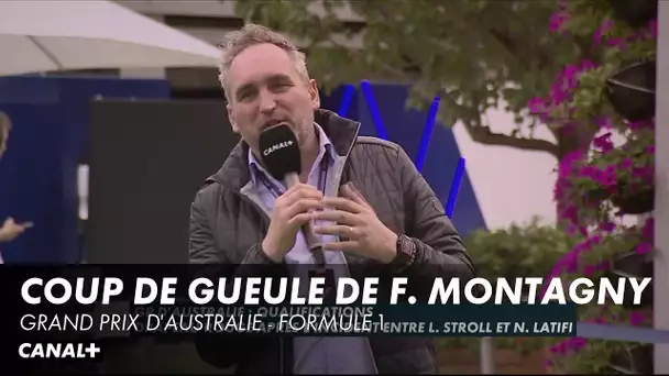 Le coup de gueule de Franck Montagny - Grand Prix d'Australie - F1