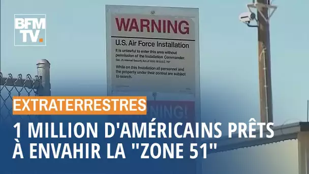 1 million de personnes prêtes à envahir la 'zone 51' à la recherche d'extraterrestres