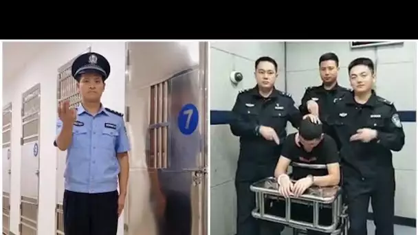 Des étranges chorégraphies de la police chinoise étonnent sur les réseaux sociaux