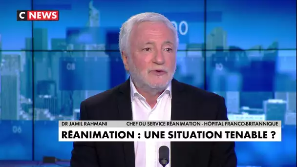 Dr. Jamil Rahmani : « 80% des lits de réanimation d'île-de-France sont pleins de Covid + »