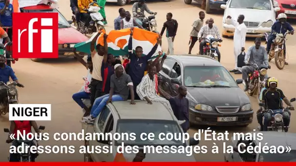 Niger : « Nous condamnons ce coup d'État mais adressons aussi des messages à la Cédéao »