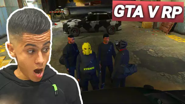 GTA 5 RP : ON PREPARE LE VOLE DU CONVOI D'ARGENT ! (Brinks)