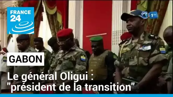 Gabon : le général Oligui prête son serment de "président de la transition" • FRANCE 24
