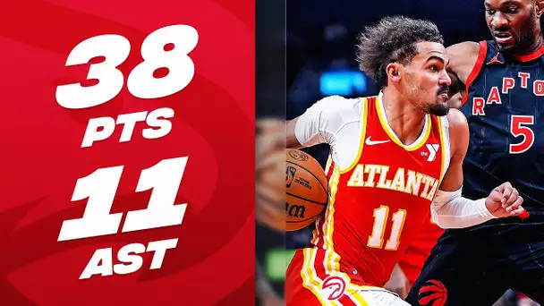 Trae Young GOES OFF For 38-Point DOUBLE-DOUBLE! 🧊 | December 15, 2023