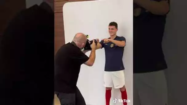 Shooting FIFA pour les Bleus 📸 #shorts