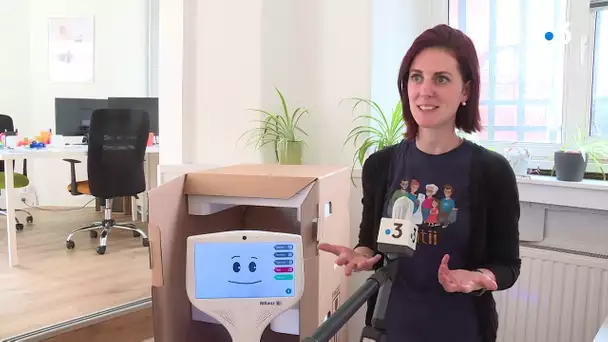 Coronavirus : Cutii, un robot de compagnie mis à la disposition des maisons de retraite.