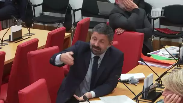 Jean-Félix Acquaviva à la commission des lois lors de l'affaire Colonna