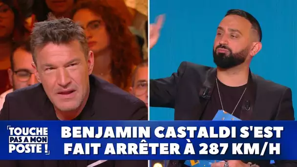 Benjamin Castaldi s'est fait arrêter à 287 km/h