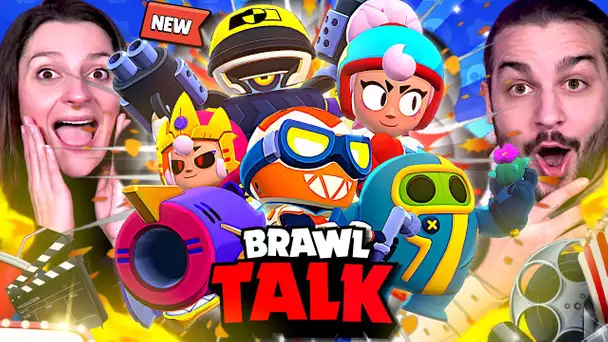 2 NOUVEAUX BRAWLER : JANET ET BONNIE ET NOUVEAU MODE DE JEU ! | REACTION BRAWL TALK BRAWL STARS