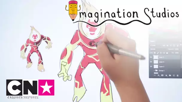 Comment dessiner Inferno - Ben10 | Imagination Studios | Cartoon Network