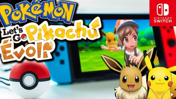 POKEMON LET&#039;S GO PIKACHU / EVOLI - ENFIN ANNONCÉS !