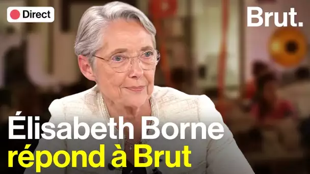 🔴 DIRECT – La Première ministre Élisabeth Borne répond à Brut