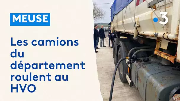 Des camions et autres poids lourds du département de la Meuse roulent à l'huile végétale retraitée