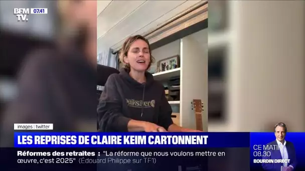 Les reprises de Claire Keim cartonnent sur les réseaux sociaux