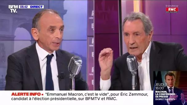 "Emmanuel Macron est un adolescent qui n'est pas fini".