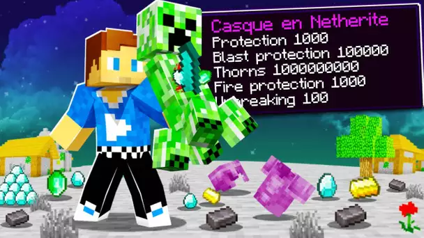 Minecraft MAIS les MOBS drop du Stuff SUPER CHEAT !